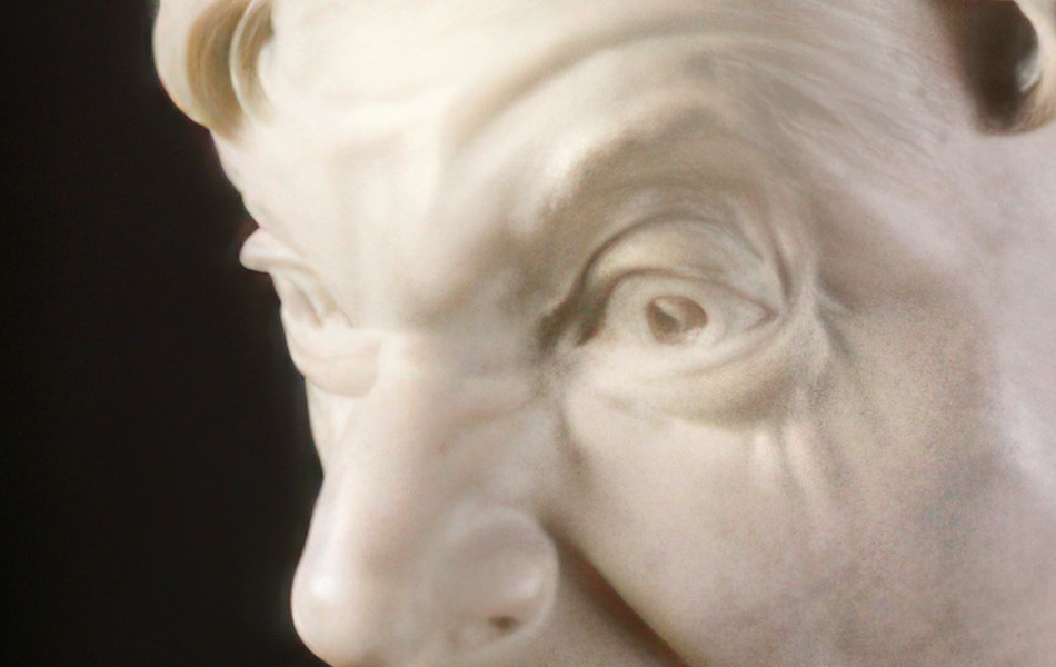 Damned Soul Detail Eyes Gian Lorenzo Bernini